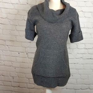International Concepts, Short Sleeve Wool Sweater with large front pocket